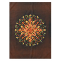 Fire Element Mandala - Kaleidoscopische Vlammensch