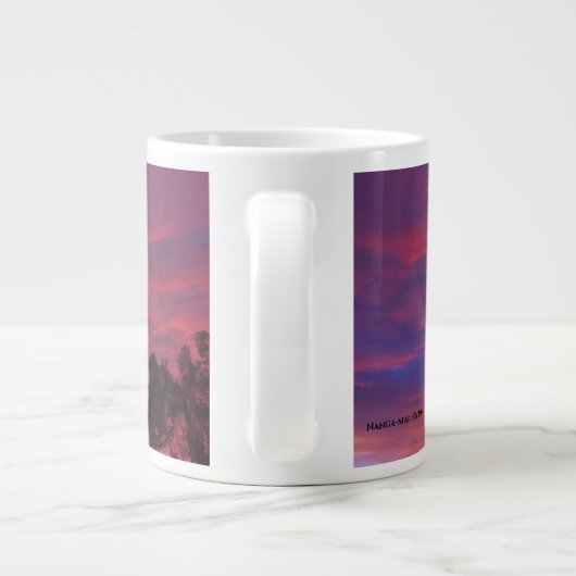 Fire Element Mug - Ignite the Path Grote Koffiekop (Achterkant)