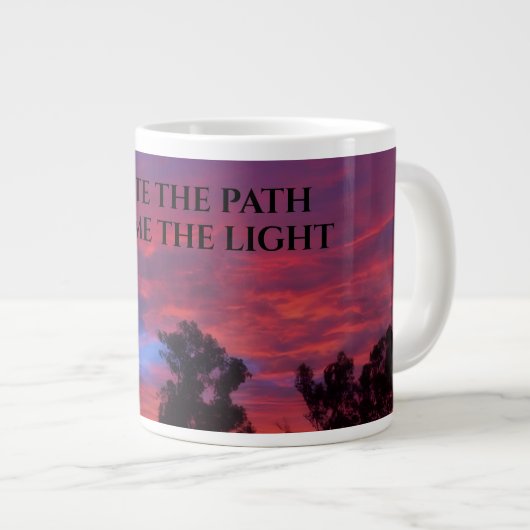Fire Element Mug - Ignite the Path Grote Koffiekop (Voorkant rechts)