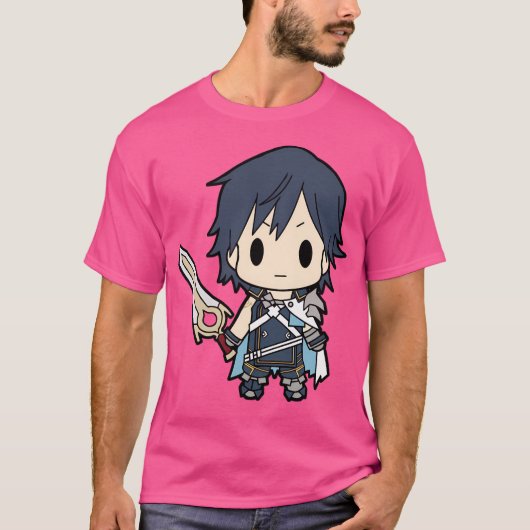 Fire Emblem Awakening Chrom T-shirt (Voorkant)