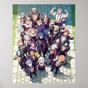Fire Emblem Drie Houders Poster