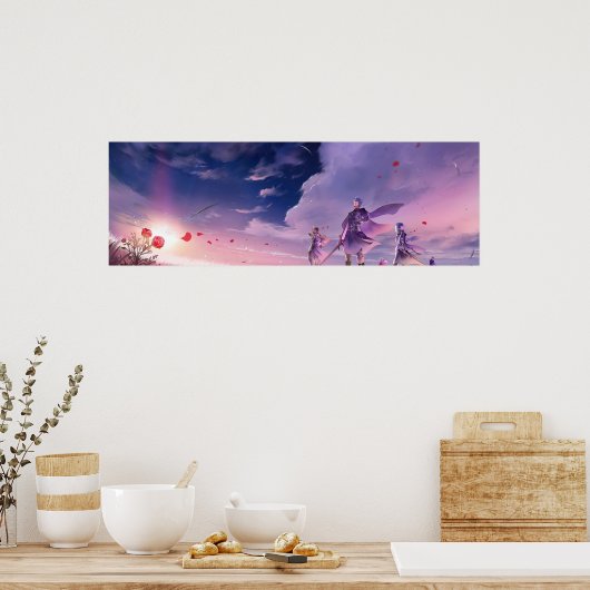 Fire Emblem Drie Houders Poster (Keuken)