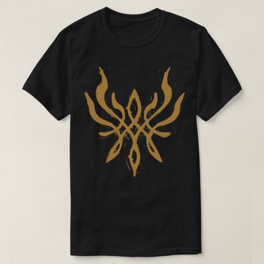 Fire Emblem Drie Huizen Byleth Crest of Flames Bl T-shirt (Design voorkant)