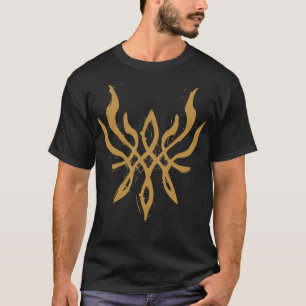 Fire Emblem Drie Huizen Byleth Crest of Flames Bl T-shirt