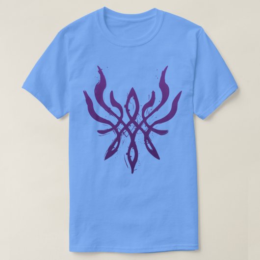 Fire Emblem Drie Huizen Byleth Crest of Flames Bl T-shirt (Design voorkant)