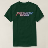 Fire Emblem Engage verontruste Logo T-shirt (Design voorkant)