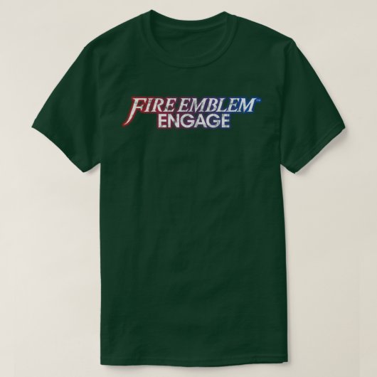 Fire Emblem Engage verontruste Logo T-shirt (Design voorkant)