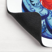 Fire en Ice Yin-Yang Muismat (Hoek)