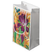 Fire en Iris geschenktas Klein Cadeauzakje (Achterkant Gekanteld)
