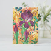 Fire en Iris kaart (Staand voorkant)