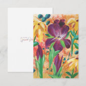 Fire en Iris kaart (Voorkant / Achterkant)