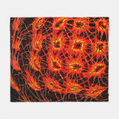 Fire Energy Blanket Fleece Deken (Voorkant (Horizontaal))