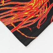 Fire Energy Blanket Fleece Deken (Hoek)