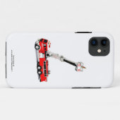 Fire Engine afbeelding voor iPhone-5-5S-Barely-The Case-Mate iPhone Case (Achterkant (horizontaal))