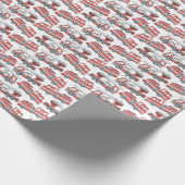 Fire Engine Firetruck cadeauverpakking papier (Hoek)