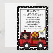 Fire Engine Fun / Foto Kaart (Voorkant / Achterkant)