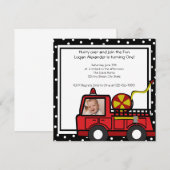 Fire Engine Fun / Foto Kaart (Voorkant / Achterkant)