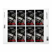 Fire Escape bier flesetiket Etiket (Full Sheet)