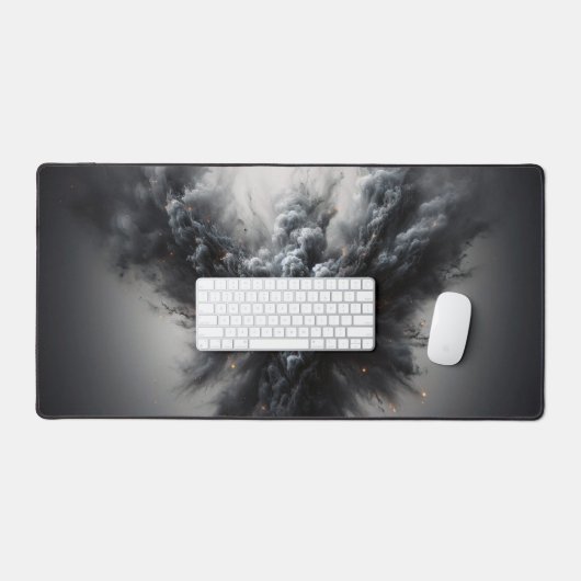 Fire Eyes Smoke Mat (Keyboard & Muis)