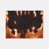 Fire Family Fleece Deken (Voorkant (Horizontaal))