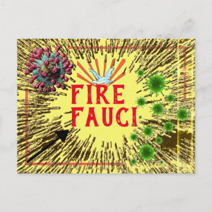 FIRE FAUCI BRIEFKAART