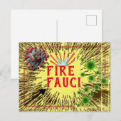 FIRE FAUCI BRIEFKAART (Voorkant / Achterkant)