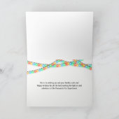 Fire Fighter Happy Holidays | Christmas Custom Feestdagen Kaart (Binnen)