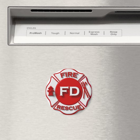 Fire Fighter Pride Magneet (Insitu (Vaatwasser))