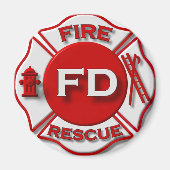 Fire Fighter Pride Magneet (Voorkant)