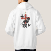 Fire Fist Pirate Hoodie – Flame Anime Streetwear🔥 (Achterkant)