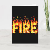 Fire Flame Shirt Adult Kids Men Women Fire And Ice Kaart (Voorkant)