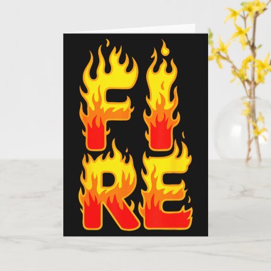 Fire Flame Shirt Adult Kids Men Women Fire And Ice Kaart (Gele Bloem)