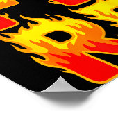 Fire Flame Shirt Adult Kids Men Women Fire And Ice Poster (Hoek)