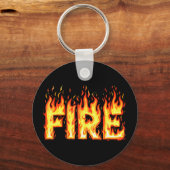 Fire Flame Shirt Adult Kids Men Women Fire And Ice Sleutelhanger (Voorkant)