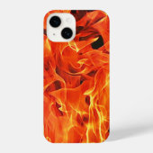 Fire Flames Hot Phone Case iPhone Hoesje (Achterkant)