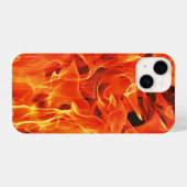 Fire Flames Hot Phone Case iPhone Hoesje (Achterkant horizontaal)