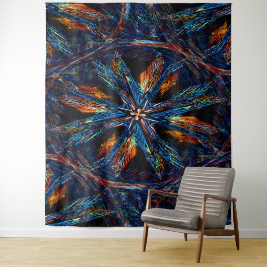 Fire Flowers..... Wandkleed (In situ)