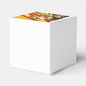 Fire Football Voetbal Sport Ball Bedankdoosjes (Achterkant)