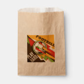 Fire Football Voetbal Sport Ball Bedankzakje (Voorkant)