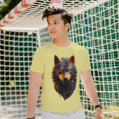 Fire Fox in zwart T-shirt