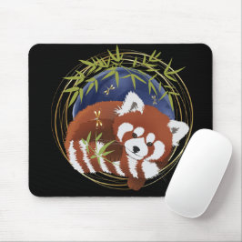 FIRE FOX-panda mousepad Muismat