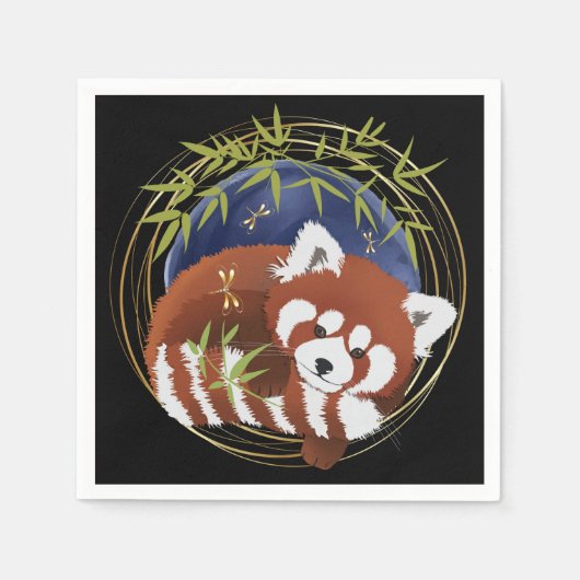 FIRE FOX-papier Servet (Voorkant)