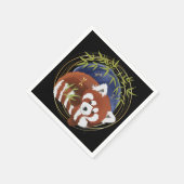 FIRE FOX-papier Servet (Hoek)