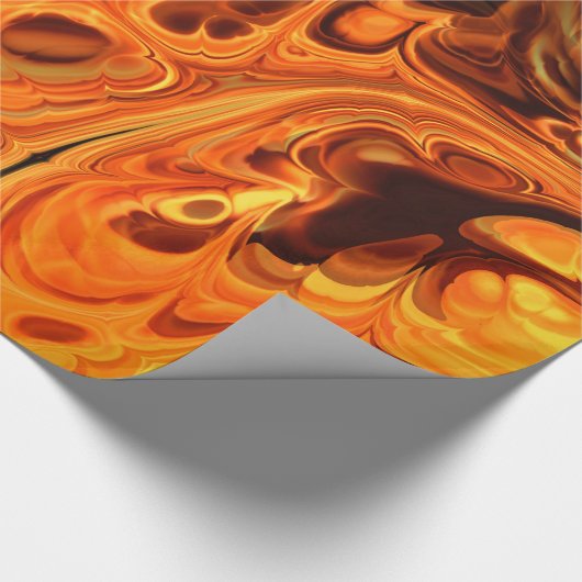 Fire Fractal Art 10 Cadeaupapier (Hoek)