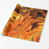 Fire Fractal Art 10 Cadeaupapier (Uitgerold)