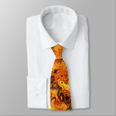 Fire Fractal Art 10 Stropdas (Gebonden)