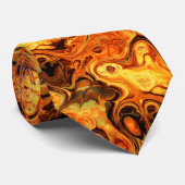 Fire Fractal Art 10 Stropdas (Opgerold)