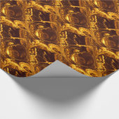 Fire Fractal Art 1 Cadeaupapier (Hoek)