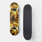 Fire Fractal Art 4 Skateboard (Voorkant)