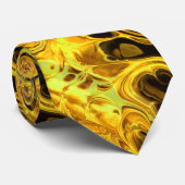 Fire Fractal Art 9 Stropdas (Opgerold)